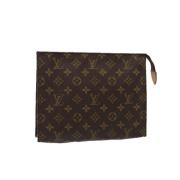 Pre-owned Canvas louis-vuitton-bags Louis Vuitton Vintage , Brown , Da...