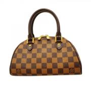 Pre-owned Fabric handbags Louis Vuitton Vintage , Brown , Dames