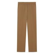 Bruine rechte broek Drole de Monsieur , Brown , Heren