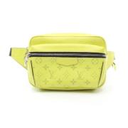 Pre-owned Canvas louis-vuitton-bags Louis Vuitton Vintage , Green , He...