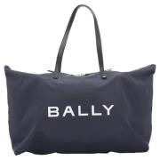 Pre-owned Nylon handbags Bally Pre-owned , Blue , Dames