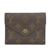 Pre-owned Canvas wallets Louis Vuitton Vintage , Brown , Dames