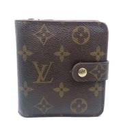 Pre-owned Fabric wallets Louis Vuitton Vintage , Brown , Dames