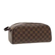 Pre-owned Canvas clutches Louis Vuitton Vintage , Brown , Dames