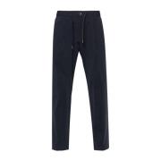 Blauwe Stijlvolle Broek Herno , Blue , Heren