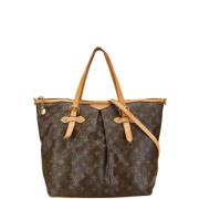 Pre-owned Canvas totes Louis Vuitton Vintage , Brown , Dames