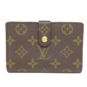 Pre-owned Canvas wallets Louis Vuitton Vintage , Brown , Dames