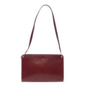 Pre-owned Leather dior-bags Dior Vintage , Red , Dames