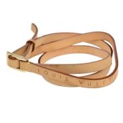 Pre-owned Leather belts Louis Vuitton Vintage , Brown , Dames