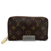 Pre-owned Canvas wallets Louis Vuitton Vintage , Brown , Dames