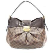 Pre-owned Fabric louis-vuitton-bags Louis Vuitton Vintage , Brown , Da...