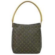 Pre-owned Canvas louis-vuitton-bags Louis Vuitton Vintage , Brown , Da...