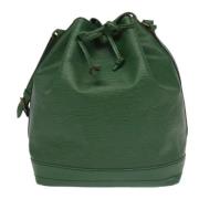 Pre-owned Leather louis-vuitton-bags Louis Vuitton Vintage , Green , D...