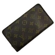 Pre-owned Canvas wallets Louis Vuitton Vintage , Brown , Dames