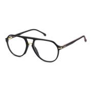 Zwart Goud Brilmontuur Carrera , Black , Unisex