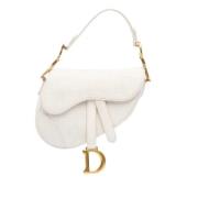 Pre-owned Canvas dior-bags Dior Vintage , White , Dames