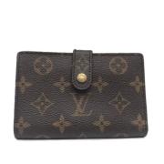 Pre-owned Canvas wallets Louis Vuitton Vintage , Brown , Unisex