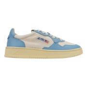 Leren Vetersneakers voor Vrouwen Autry , Blue , Dames