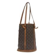 Pre-owned Canvas louis-vuitton-bags Louis Vuitton Vintage , Brown , Da...