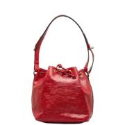 Pre-owned Leather shoulder-bags Louis Vuitton Vintage , Red , Dames