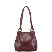 Pre-owned Leather handbags Bally Pre-owned , Red , Dames