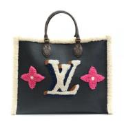 Pre-owned Leather totes Louis Vuitton Vintage , Multicolor , Dames