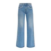 Jeans met applicaties Coperni , Blue , Dames