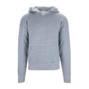 Heren hoodie met verweerde print Saint Laurent , Gray , Heren