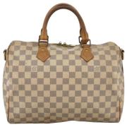 Pre-owned Canvas louis-vuitton-bags Louis Vuitton Vintage , Beige , Da...