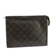 Pre-owned Canvas louis-vuitton-bags Louis Vuitton Vintage , Brown , Da...