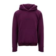 Heren hoodie met borduurwerk Saint Laurent , Purple , Heren