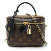 Pre-owned Canvas louis-vuitton-bags Louis Vuitton Vintage , Brown , Da...