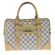 Pre-owned Canvas louis-vuitton-bags Louis Vuitton Vintage , White , Da...