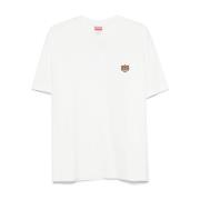 Witte T-shirts en Polos Kenzo , White , Heren