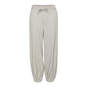 Lichtgrijs Melange Pullon Broek InWear , Gray , Dames