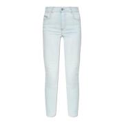 Jeans 1984 Slandy-High in super skinny stijl Diesel , Blue , Dames