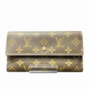 Pre-owned Canvas wallets Louis Vuitton Vintage , Brown , Dames