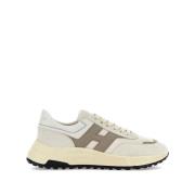 Beige Sneakers Stijlvol Eco-Vriendelijk Model Hogan , Beige , Heren