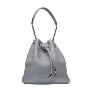 Blauwe Bucket Bag & Rugzak Orciani , Blue , Dames