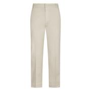 Nima ZIP Broek Dondup , White , Dames