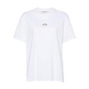 Crystal Lips Grafisch T-shirt Stella McCartney , White , Dames