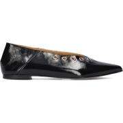 Zwarte Ballerina Flats voor Dames Toral , Black , Dames