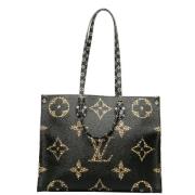 Pre-owned Canvas louis-vuitton-bags Louis Vuitton Vintage , Black , Da...