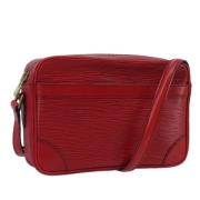 Pre-owned Leather louis-vuitton-bags Louis Vuitton Vintage , Red , Dam...