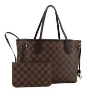 Pre-owned Canvas louis-vuitton-bags Louis Vuitton Vintage , Brown , Da...