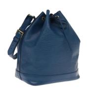 Pre-owned Leather louis-vuitton-bags Louis Vuitton Vintage , Blue , Da...