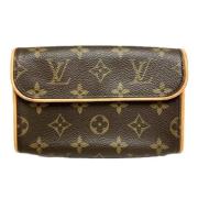 Pre-owned Fabric louis-vuitton-bags Louis Vuitton Vintage , Brown , Da...