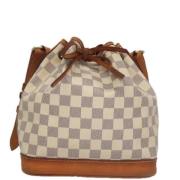 Pre-owned Canvas louis-vuitton-bags Louis Vuitton Vintage , White , Da...