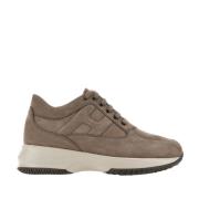 Stijlvolle Sneakers voor Mannen en Vrouwen Hogan , Brown , Heren