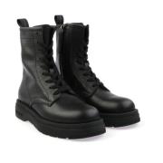 Grana City Boot - Ongevoerd, Stijlvol Comfortabel Woolrich , Black , D...